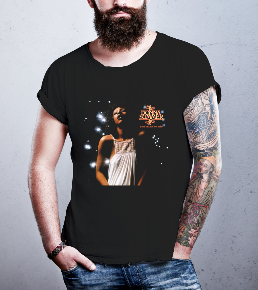 Donna Summer Love To Love You Baby Album Cover T-Shirt