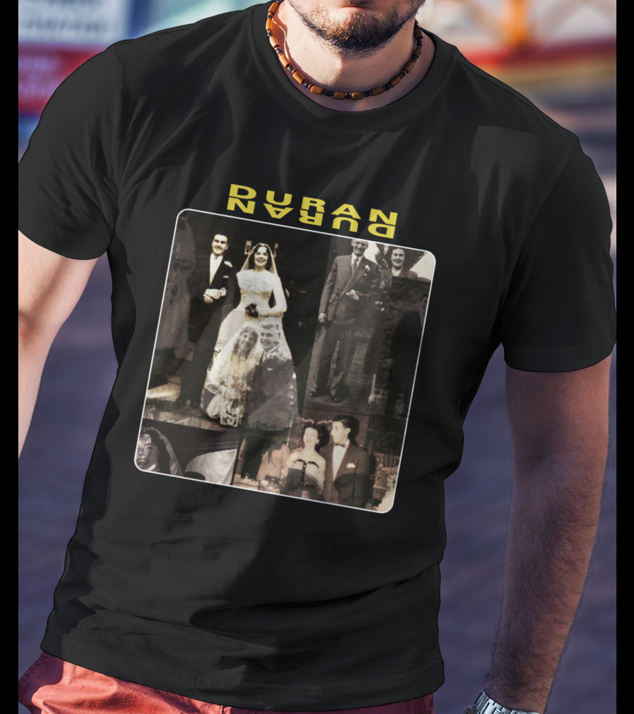 Duran Duran Wedding Album Collage Vintage Photography T-Shirt