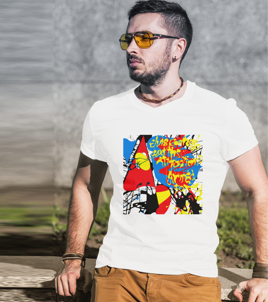 Elvis Costello And The Attractions Armed Forces T-Shirt