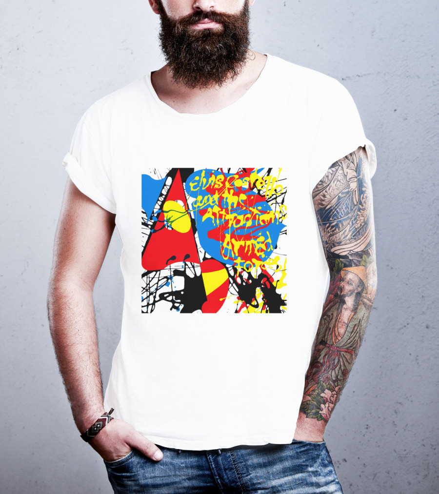 Elvis Costello And The Attractions Armed Forces T-Shirt