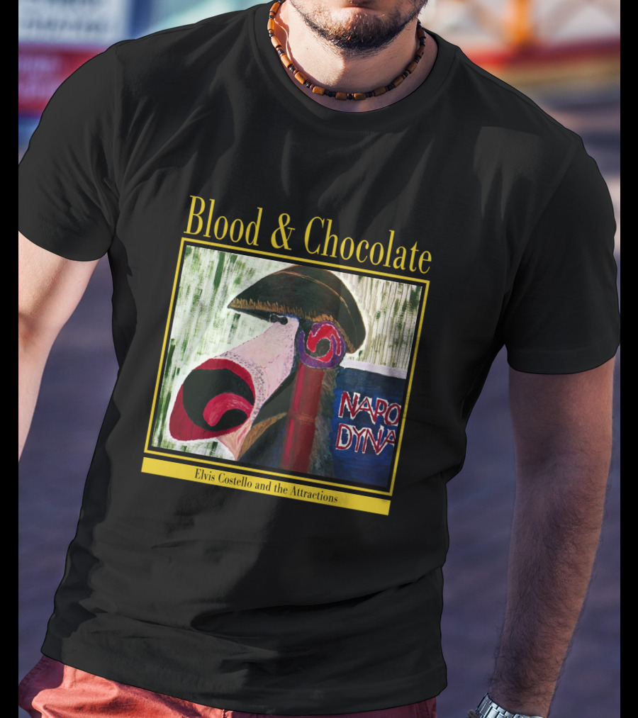 Blood And Chocolate Elvis Costello And The Attractions Napo Dyno T-Shirt