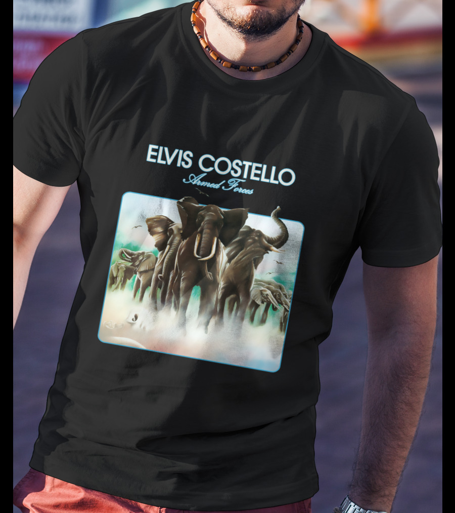 Elvis Costello Armed Forces Elephant T-Shirt