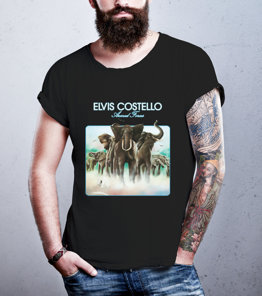 Elvis Costello Armed Forces Elephant T-Shirt