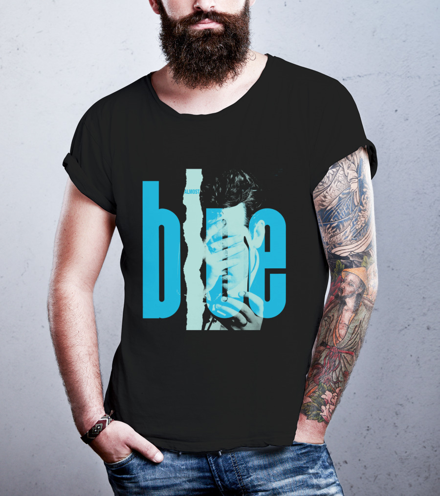 EVCTL 37 Almost Blue Torn T-Shirt