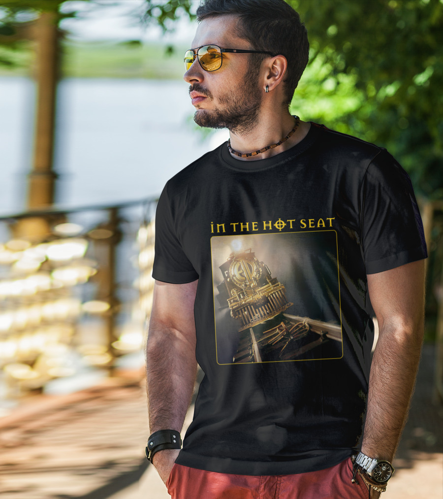 ELP 06 In The Hot Seat Train Emblem T-Shirt