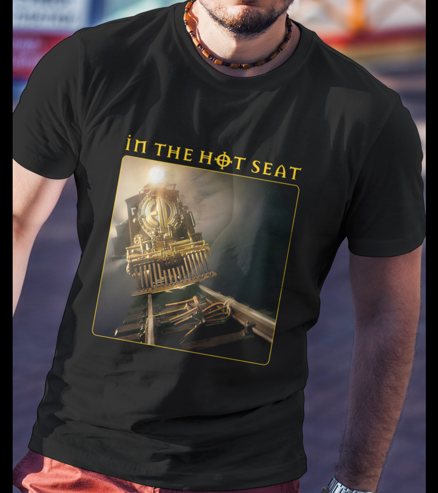 ELP 06 In The Hot Seat Train Emblem T-Shirt