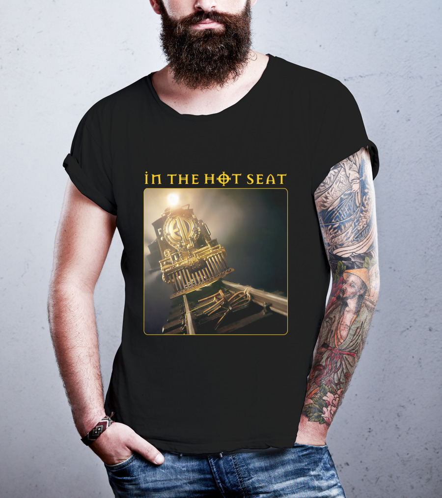 ELP 06 In The Hot Seat Train Emblem T-Shirt