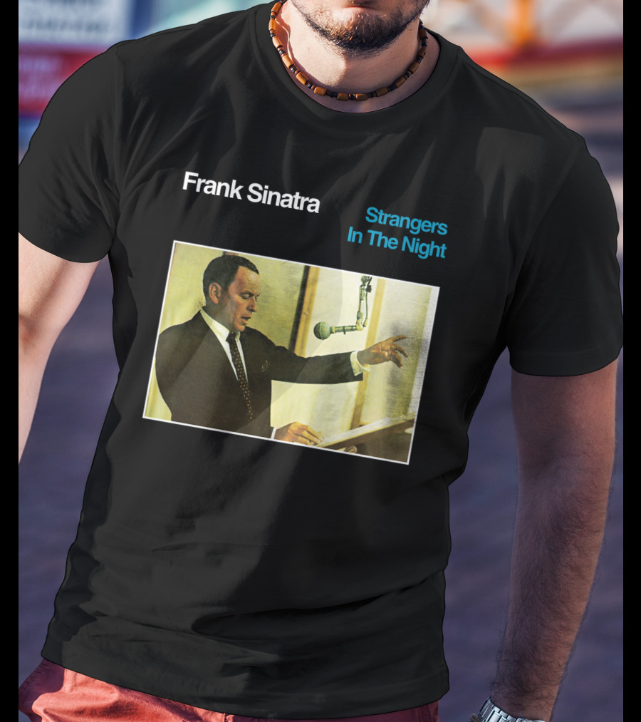 Frank Sinatra Strangers In The Night Classic Album Cover T-Shirt