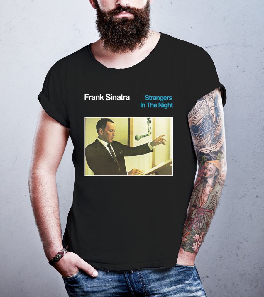 Frank Sinatra Strangers In The Night Classic Album Cover T-Shirt