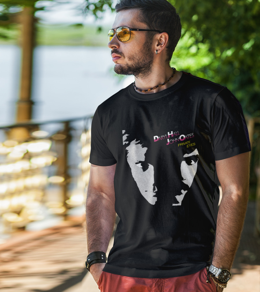 Daryl Hall John Oates Private Eyes 07 T-Shirt