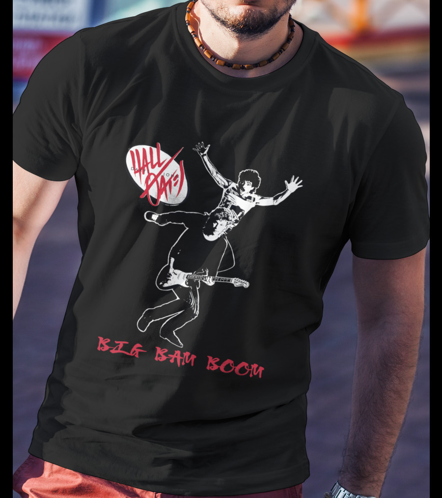 Hall And Oates Big Bam Boom 12 T-Shirt