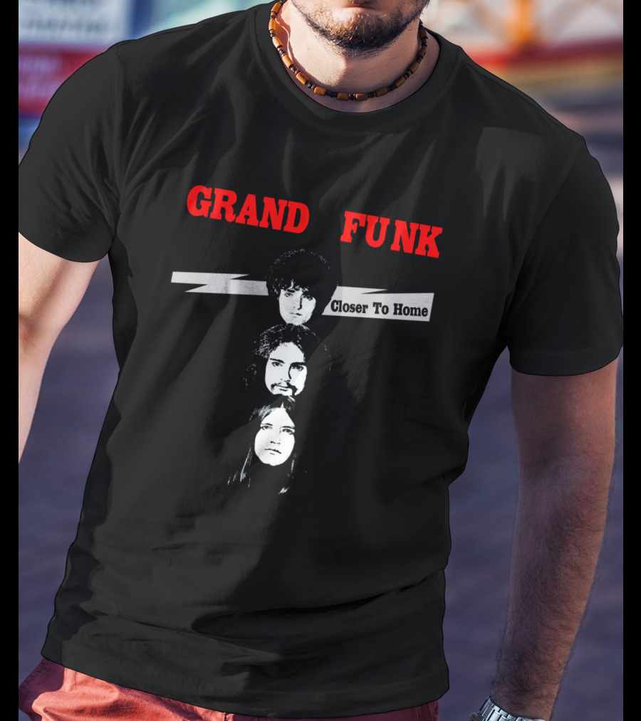 Grand Funk Closer To Home Album Art GFR 07 T-Shirt