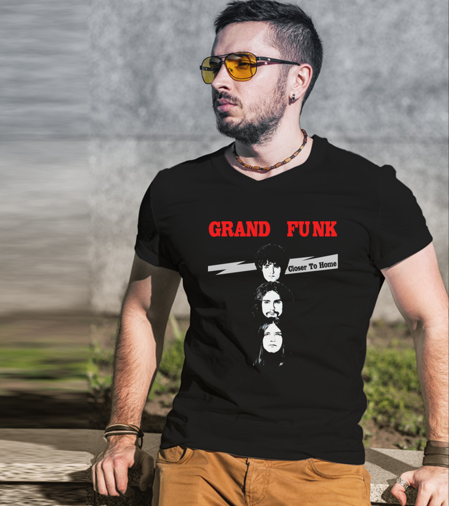 Grand Funk Closer To Home Album Art GFR 07 T-Shirt