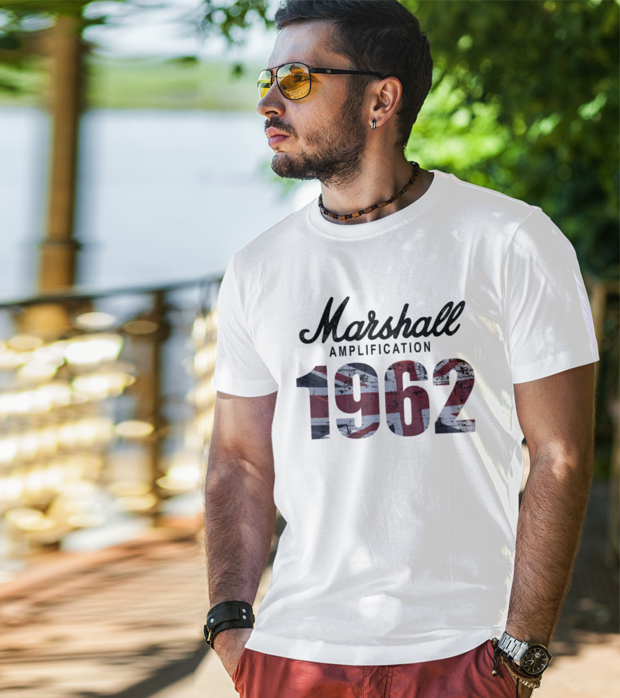 Marshall Amplification 1962 Union Jack T-Shirt