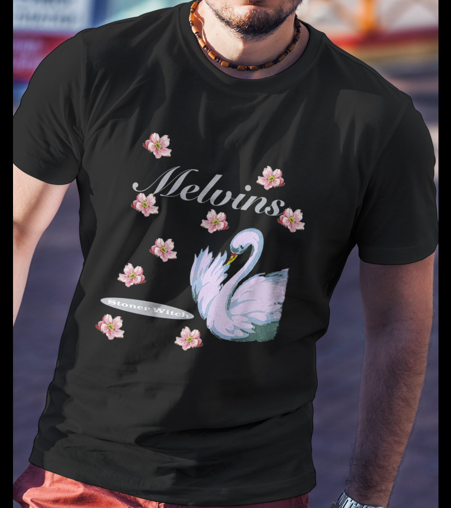 Melvins Stoner Witch Blossom Swan T-Shirt