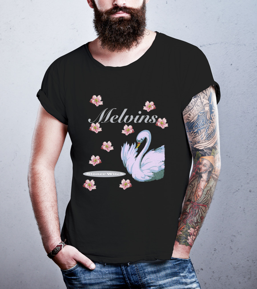 Melvins Stoner Witch Blossom Swan T-Shirt