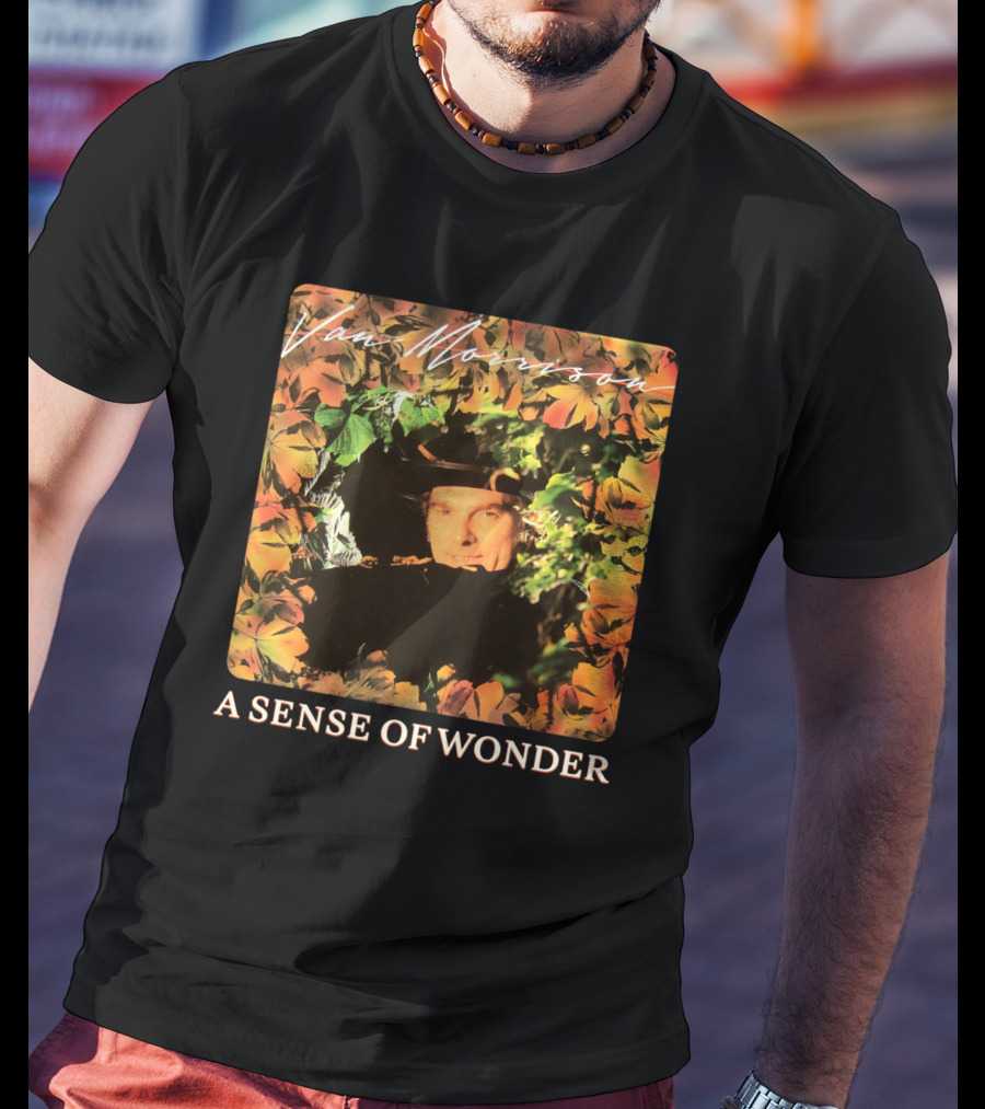 Van Morrison A Sense Of Wonder Autumn Leaves T-Shirt