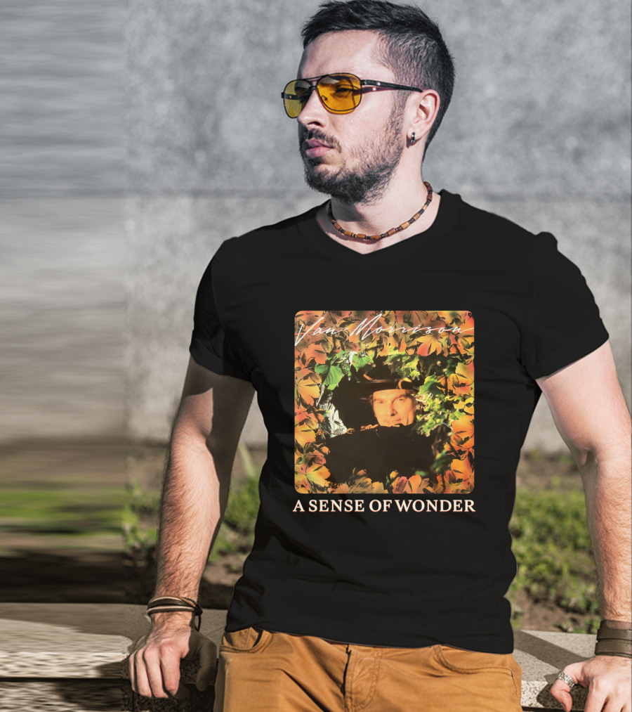 Van Morrison A Sense Of Wonder Autumn Leaves T-Shirt