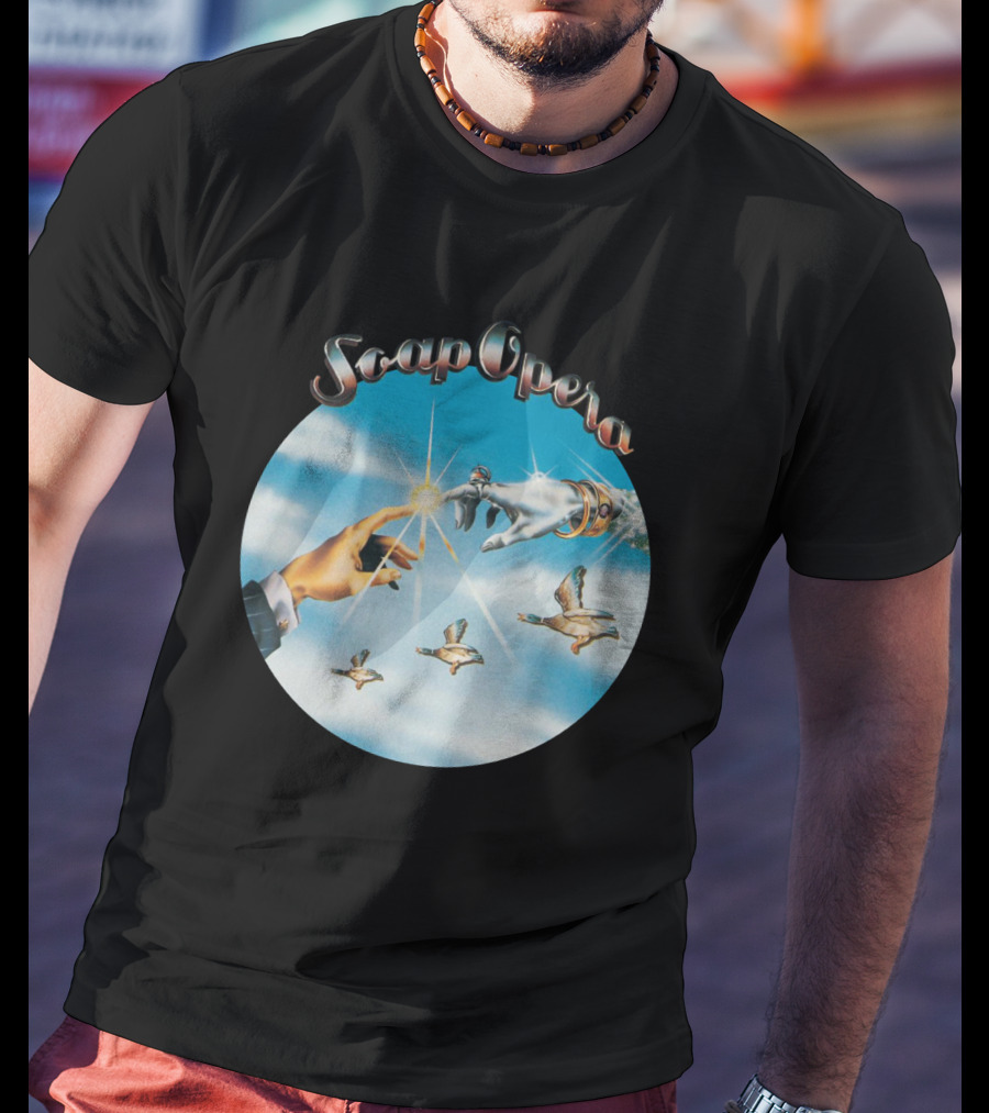 TKK 11 Soap Opera Surrealist Sky And Hands With Ducks Vision T-Shirt