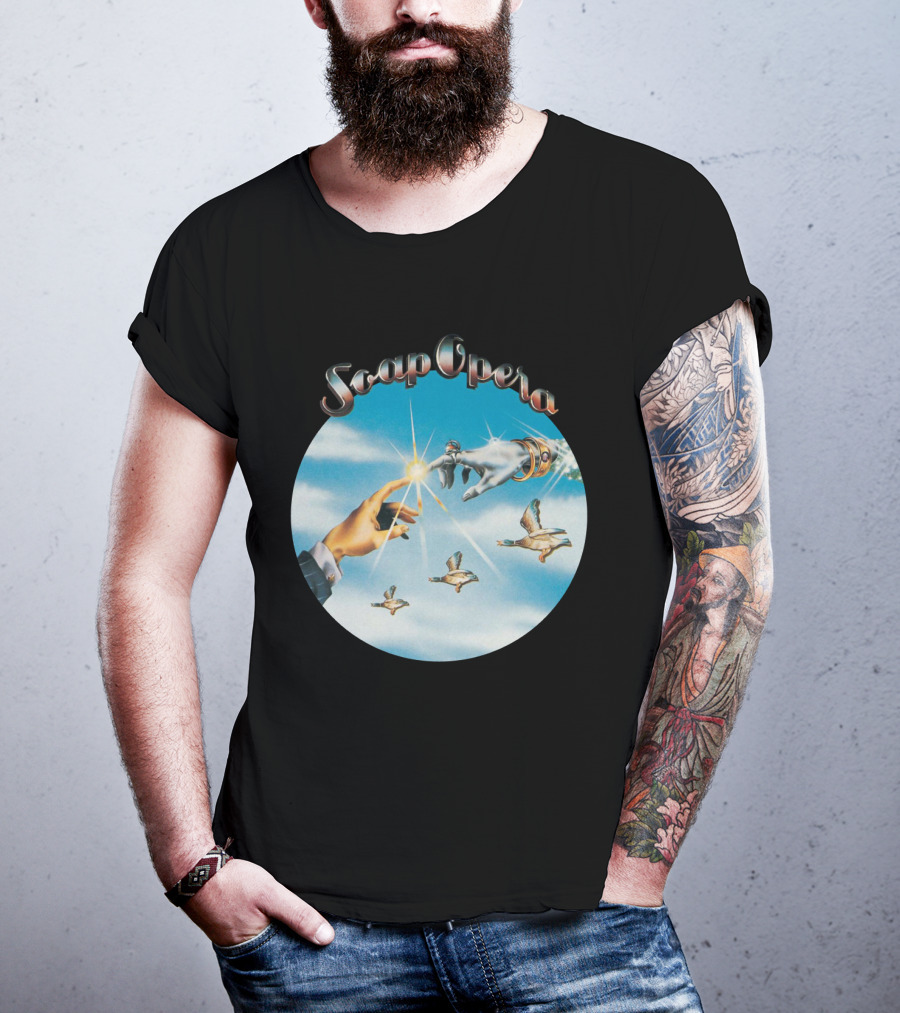 TKK 11 Soap Opera Surrealist Sky And Hands With Ducks Vision T-Shirt