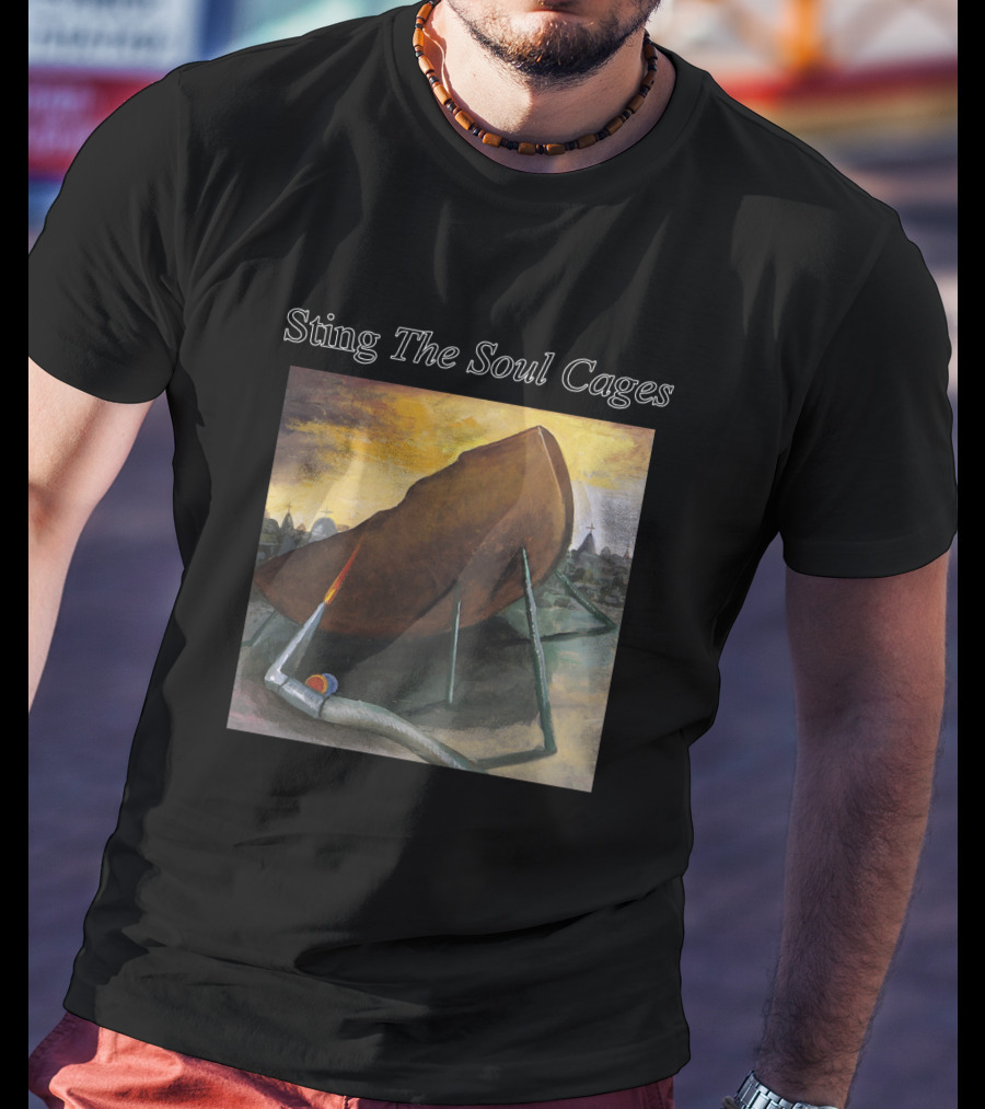 Sting The Soul Cages Album Artwork Painting T-Shirt