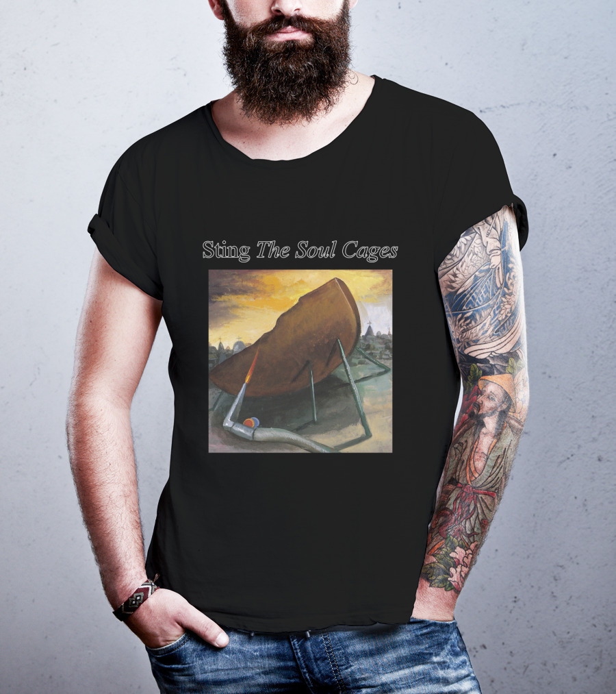 Sting The Soul Cages Album Artwork Painting T-Shirt