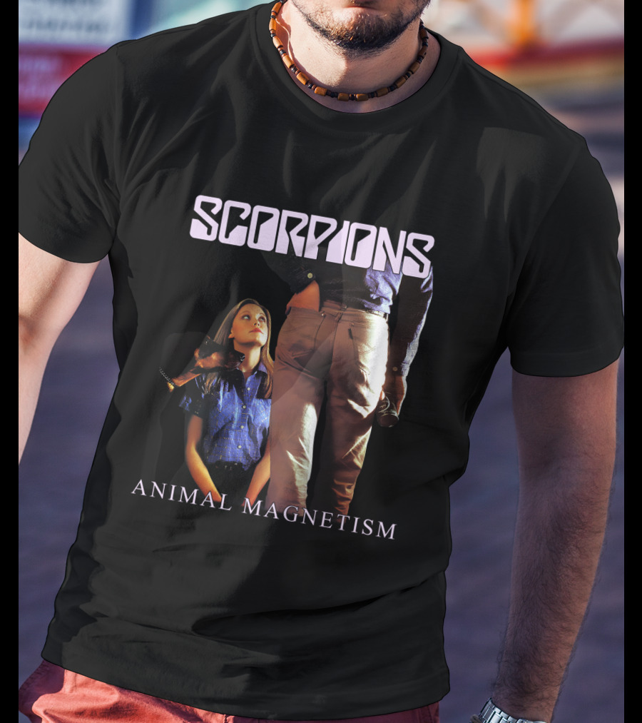 Scorpions Animal Magnetism Album Cover T-Shirt