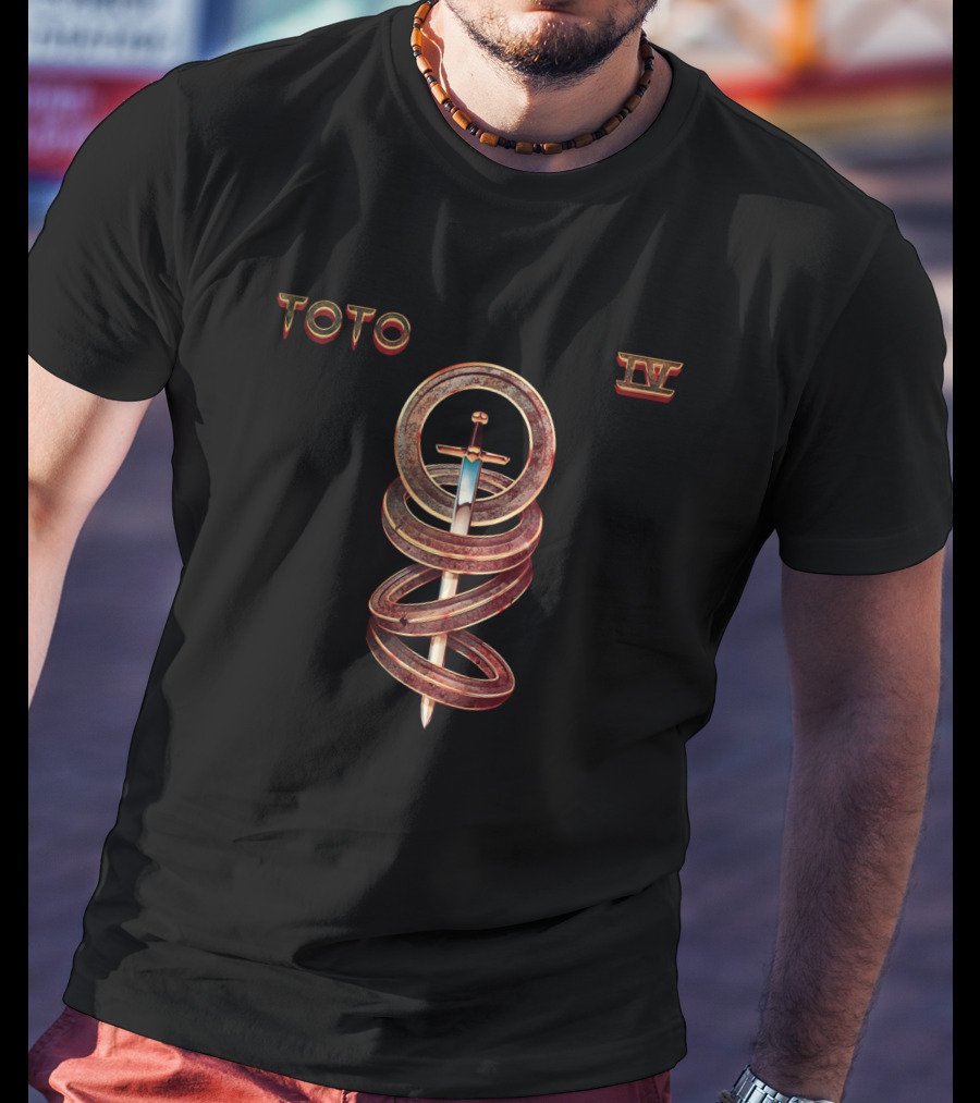 Toto Iv Sword And Rings Album Art T-Shirt