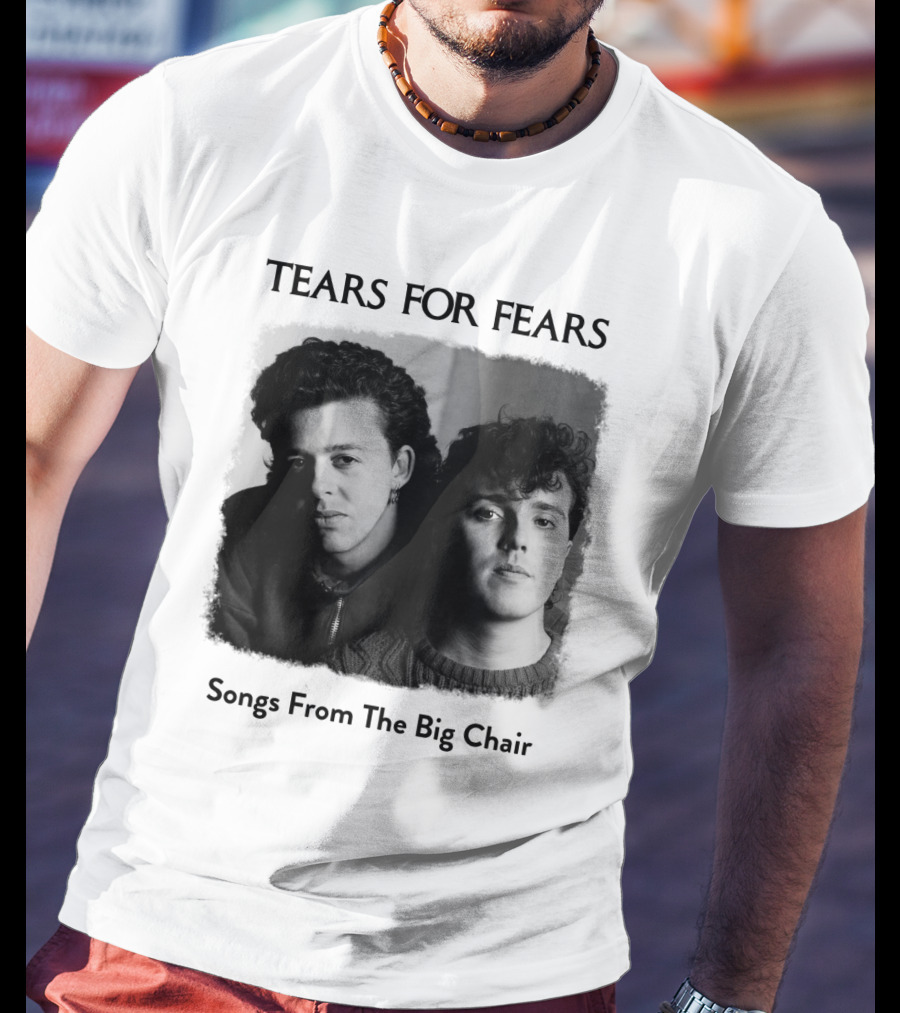 Tears For Fears Songs From The Big Chair Vintage Album T-Shirt