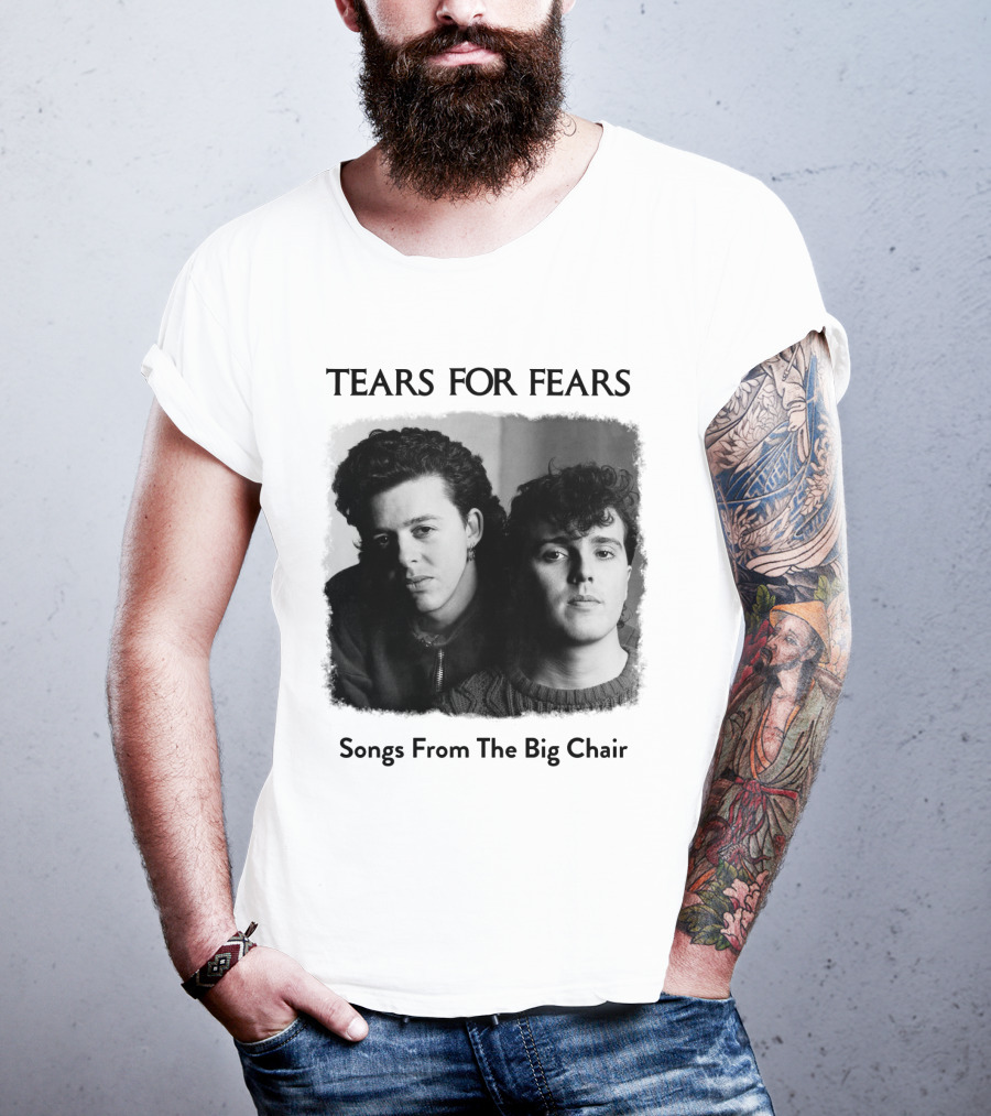 Tears For Fears Songs From The Big Chair Vintage Album T-Shirt