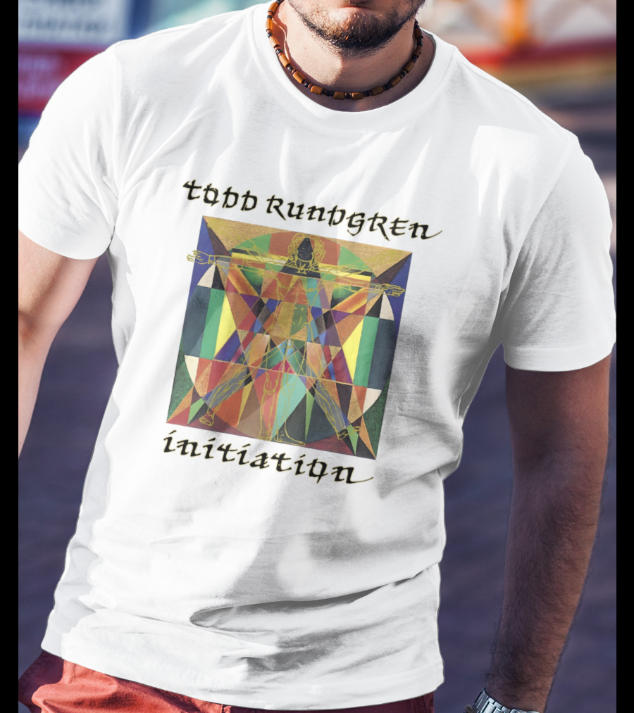 Todd Rundgren Initiation Vitruvian Geometric Fusion T-Shirt