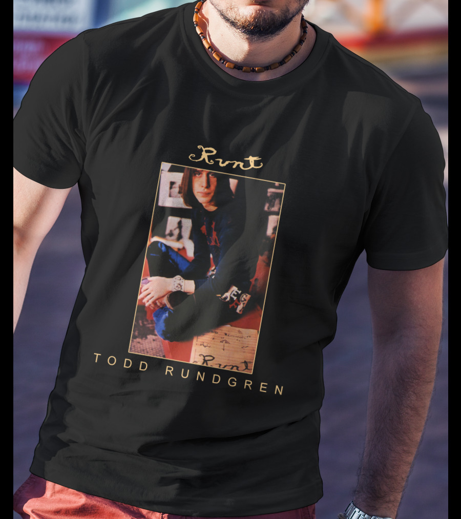 Todd Rundgren Runt Album Cover Vintage Photography T-Shirt