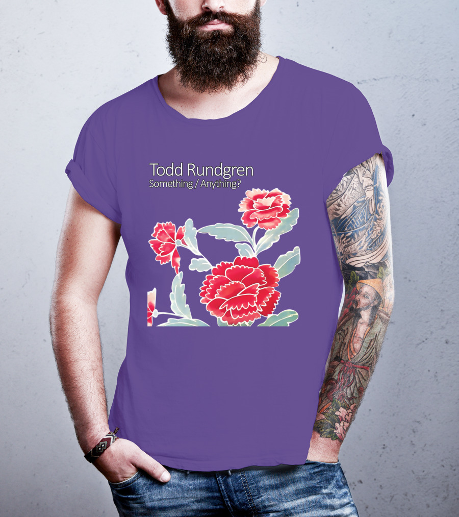 Todd Rundgren Something Anything Red Flowers T-Shirt