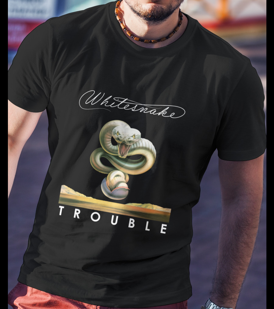 Whitesnake Trouble Snake T-Shirt