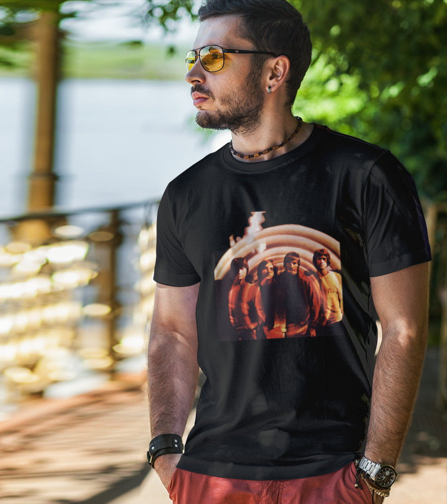 Moody Blues Band Visual Warp Effect T-Shirt