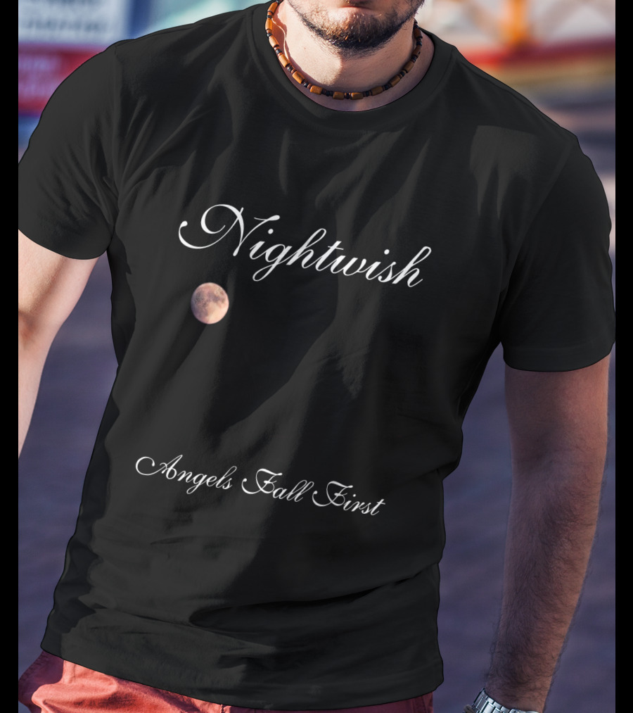 Nightwish Angels Fall First Moon And Tree Scene T-Shirt