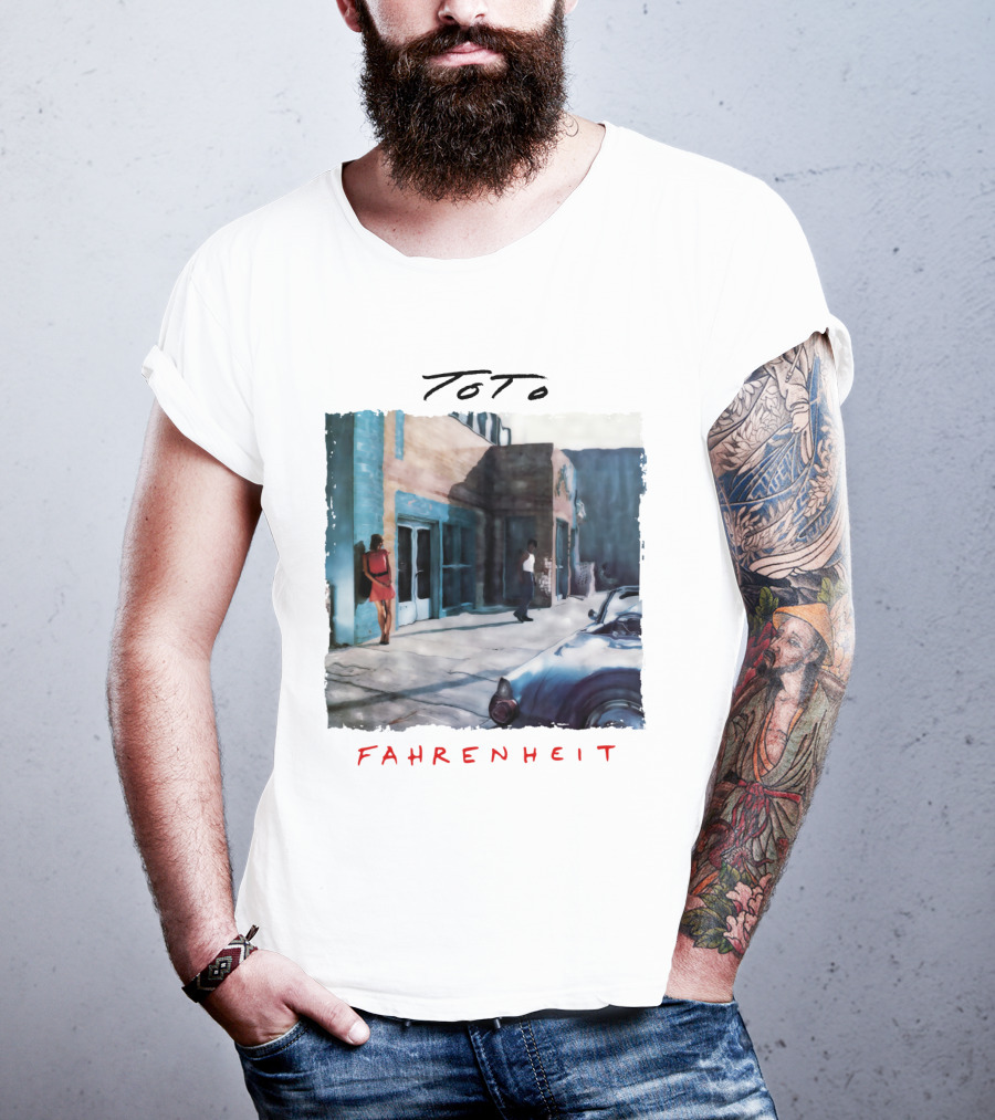 Toto Fahrenheit Album Cover Retro Scene T-Shirt