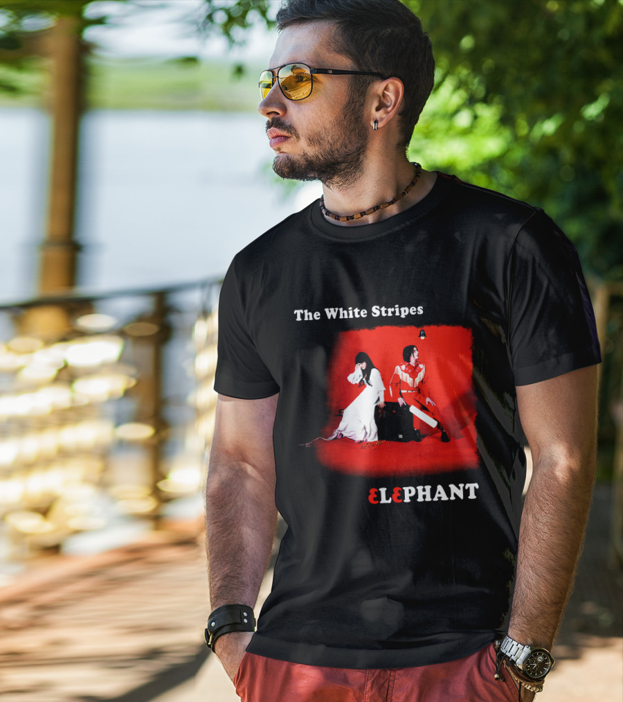 The White Stripes Elephant T-Shirt