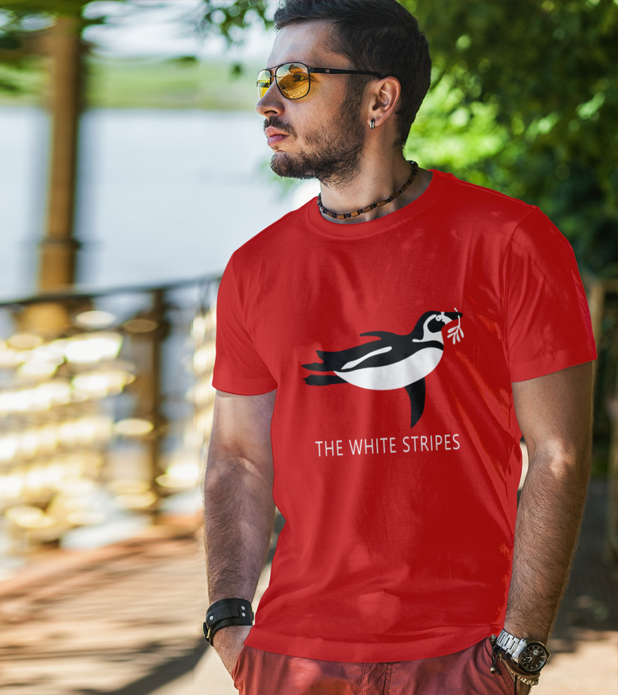 The White Stripes Penguin Tws-Ms T-Shirt