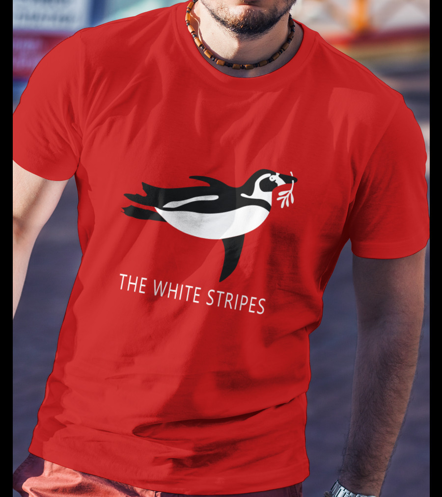 The White Stripes Penguin Tws-Ms T-Shirt