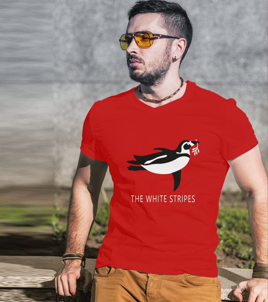 The White Stripes Penguin Tws-Ms T-Shirt