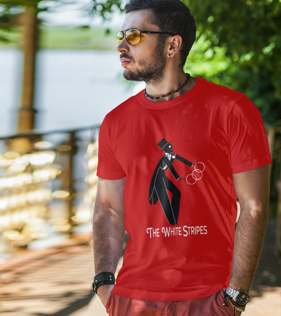 The White Stripes Juggling Man Red T-Shirt
