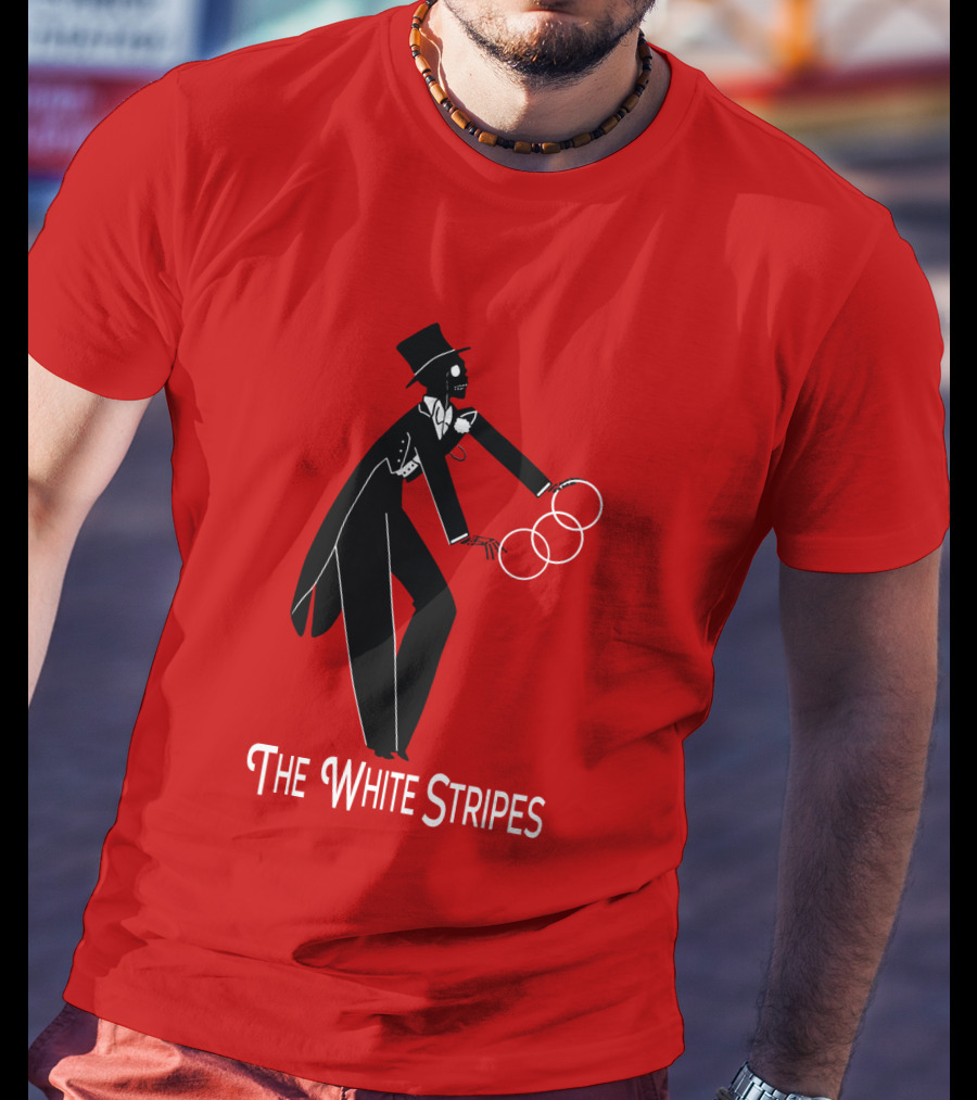 The White Stripes Juggling Man Red T-Shirt