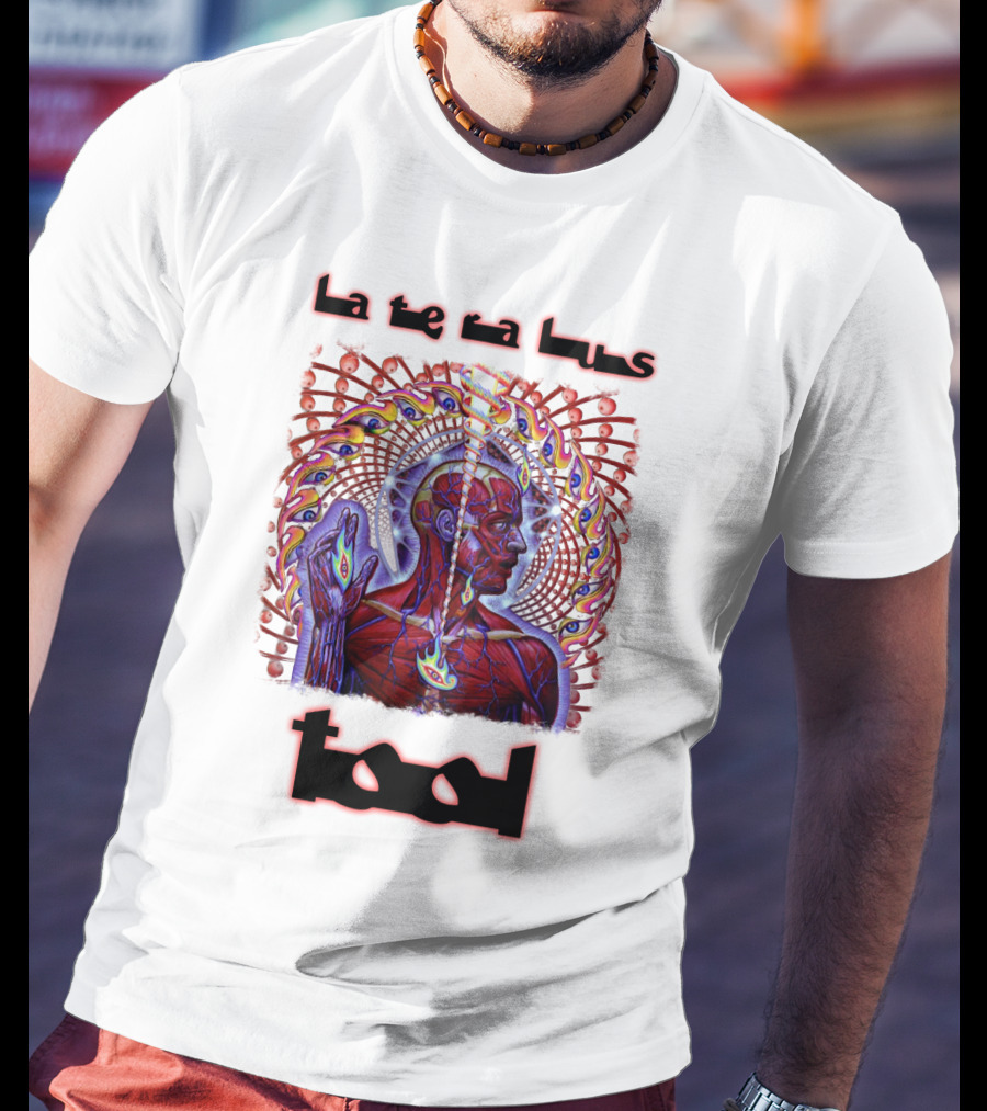 Tool Lateralus Inspired Psychedelic Art With Anatomical Human Figure T-Shirt
