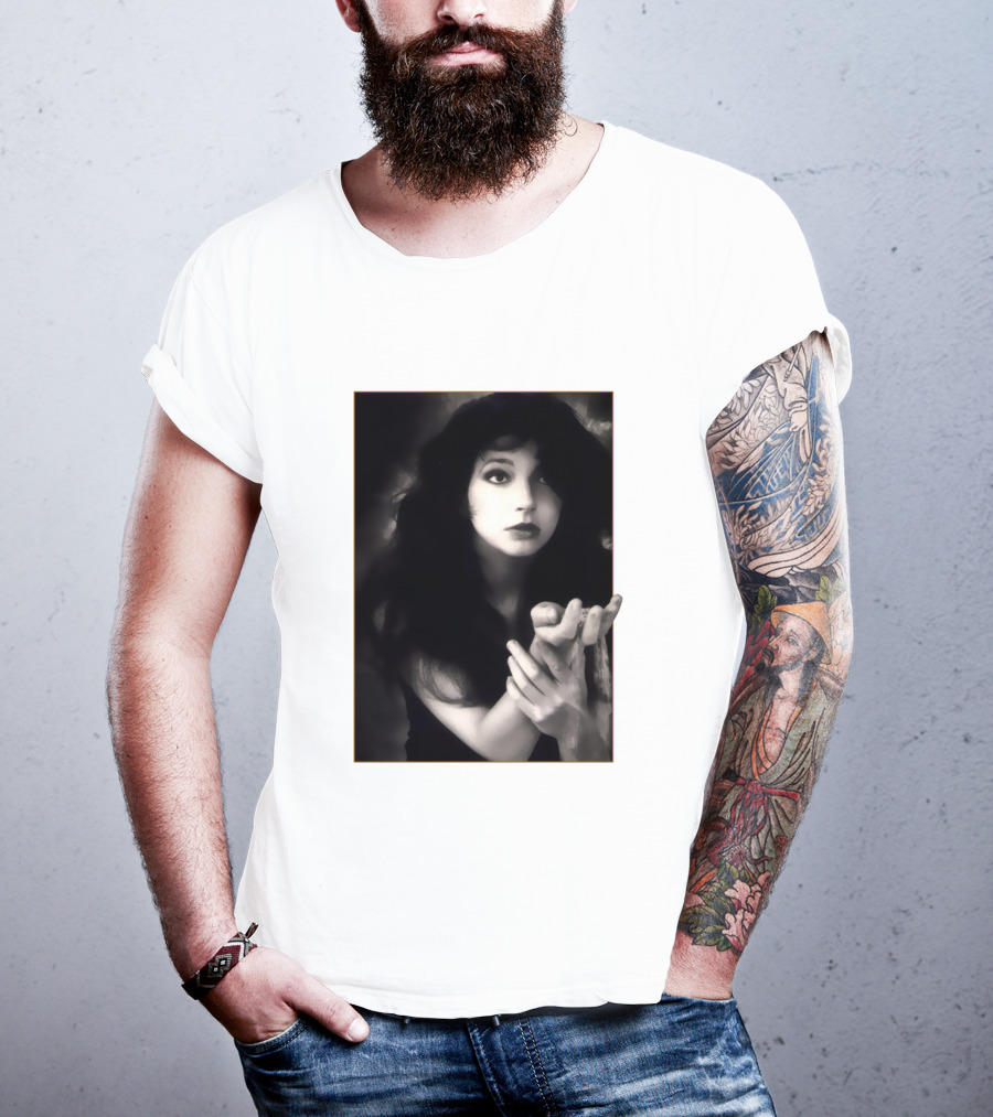 Kate Bush Black And White T-Shirt