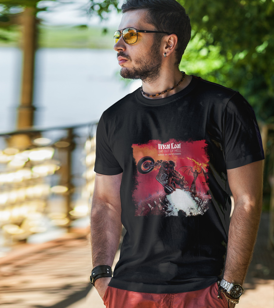 Meat Loaf Bat Out Of Hell Songs By Jim Steinman T-Shirt