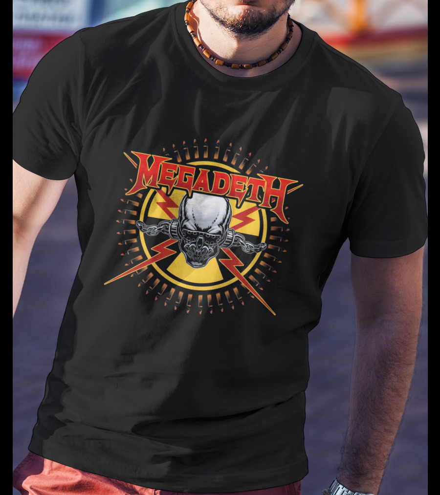 Megadeth Skull And Chains T-Shirt