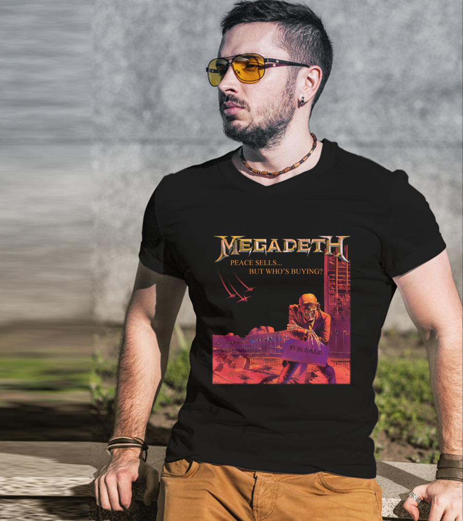 Megadeth Peace Sells... But Who's Buying? For Sale T-Shirt