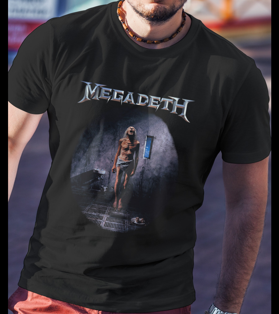 Megadeth Countdown To Extinction Album Cover Art T-Shirt
