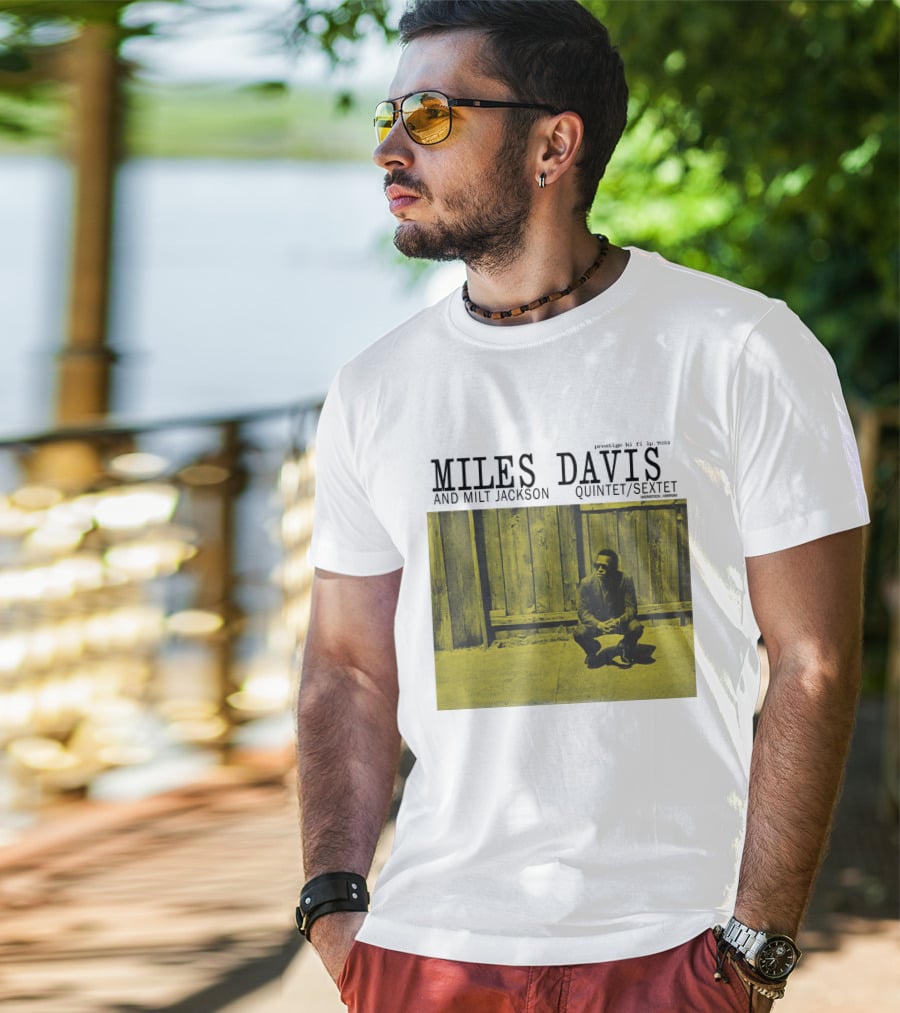 Miles Davis And Milt Jackson Quintet/Sextet Prestige Hi Fi Lp 7034 T-Shirt